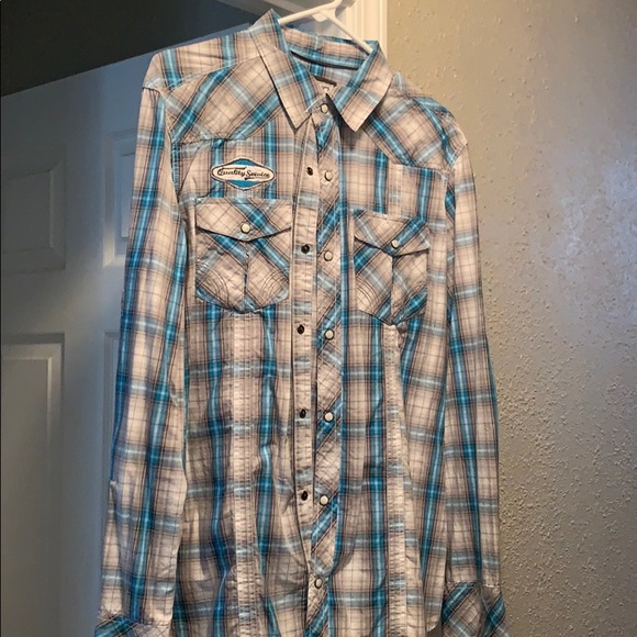 BKE long sleeve button down - Picture 2 of 4